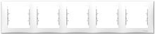 Рамка горизонтальная Schneider Electric Sedna 5-м. белый картинка